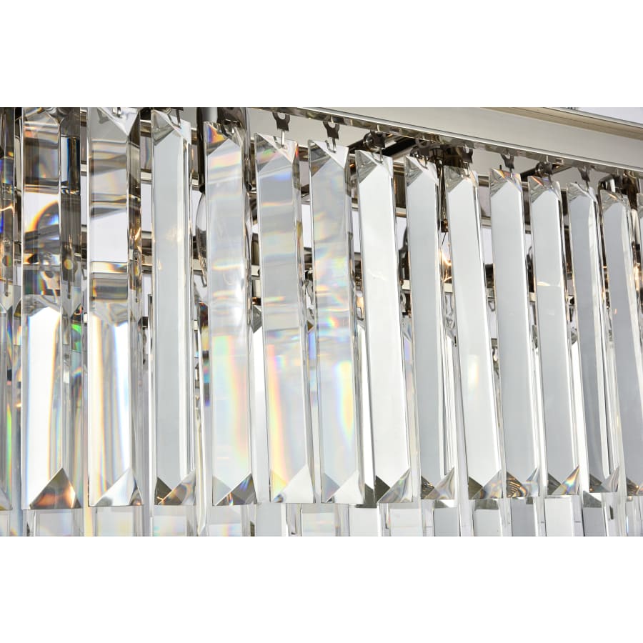 Elegant Lighting Sydney 12 Light 40" Wide Crystal Waterfall Chandelier