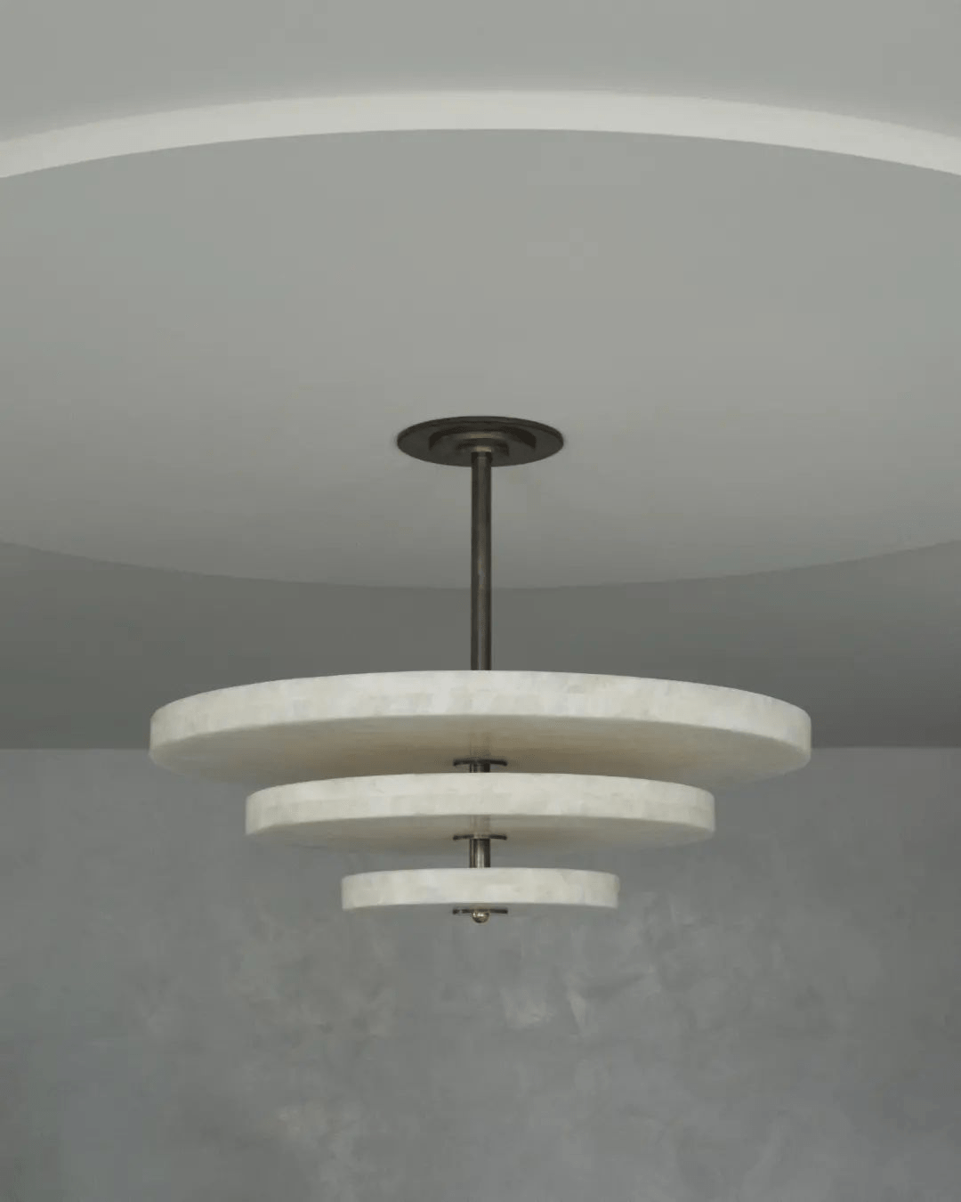 Ice Queen Alabaster Chandelier