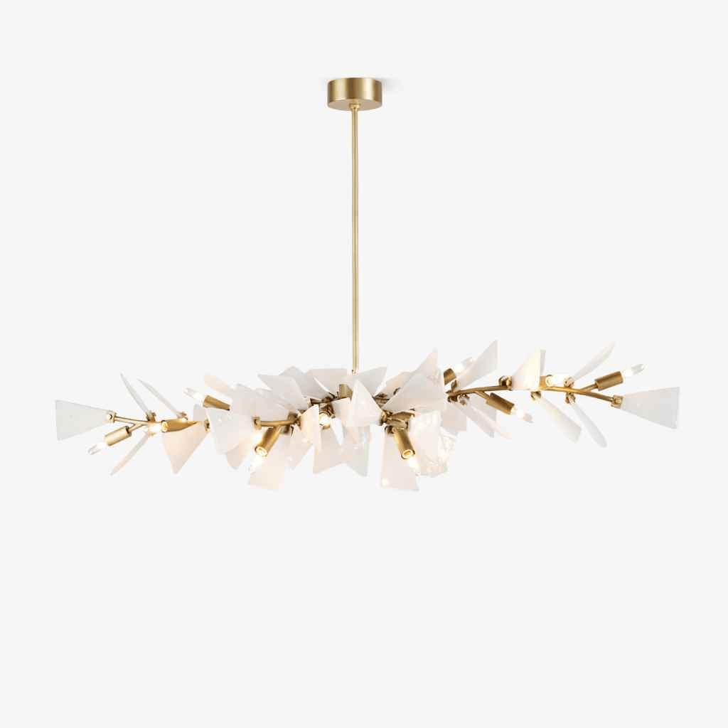 Valkyrie Sculptural Shard Chandelier