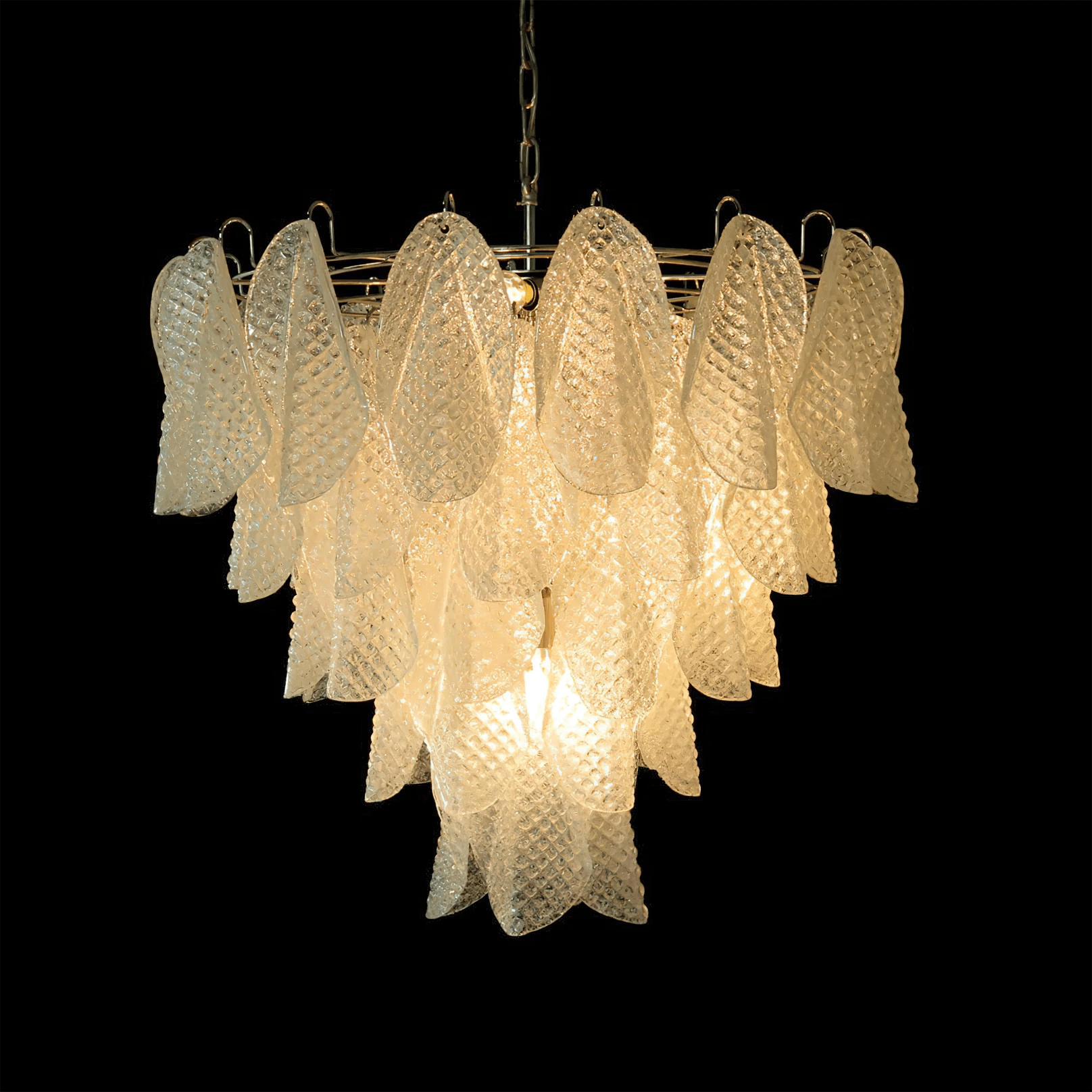 Murano Glass Teardrop Chandelier