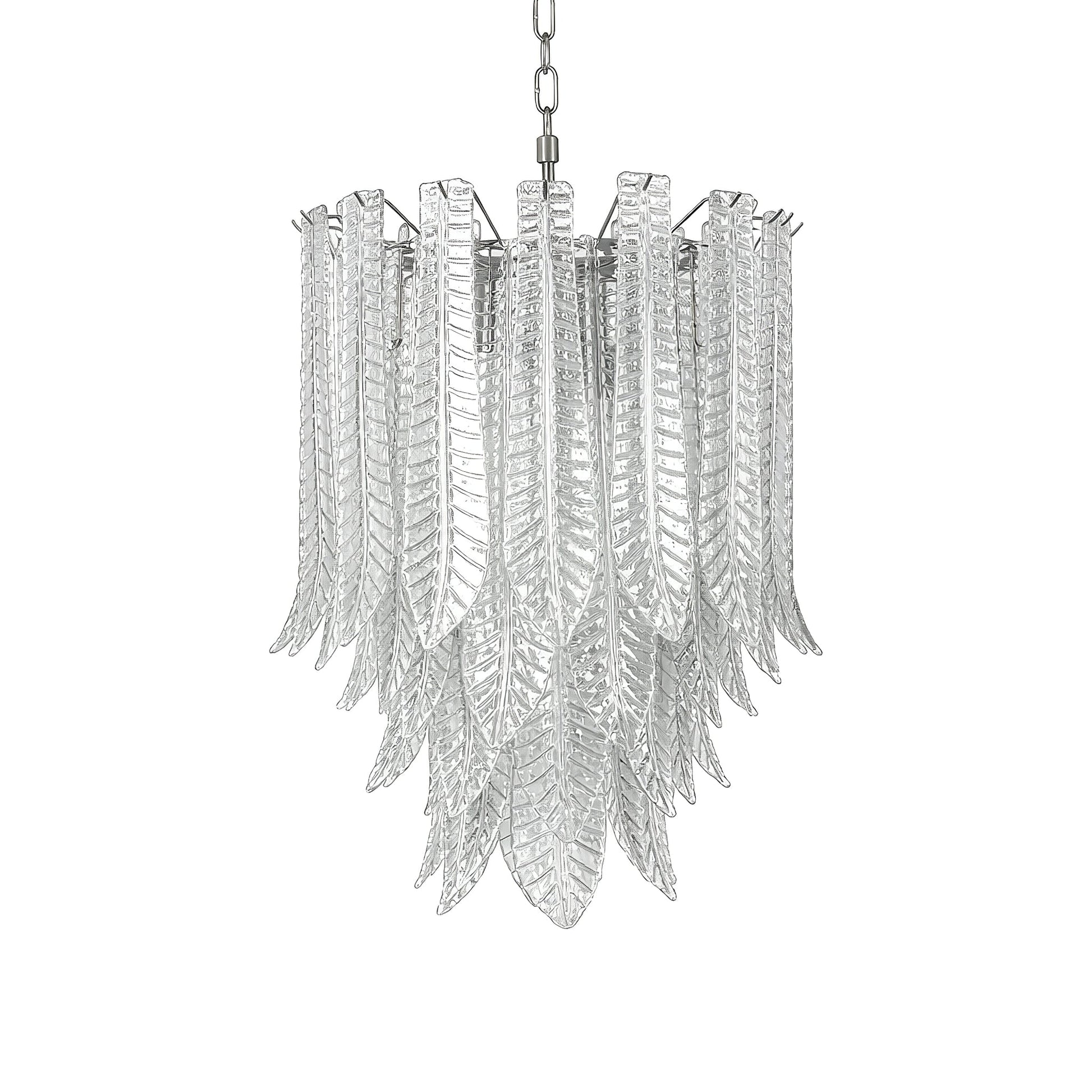 Silvae Veil Glass Chandelier