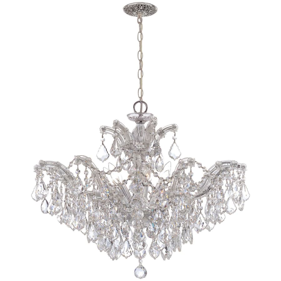 Crystorama Lighting Group Maria Theresa 6 Light 27" Wide Crystal Chandelier with Swarovski Spectra Crystal Accents