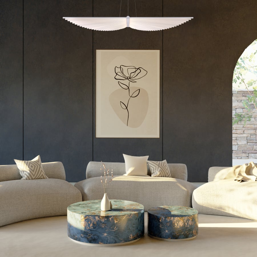 Eurofase Lighting Seraph 59" Wide 3000K LED Linear Chandelier