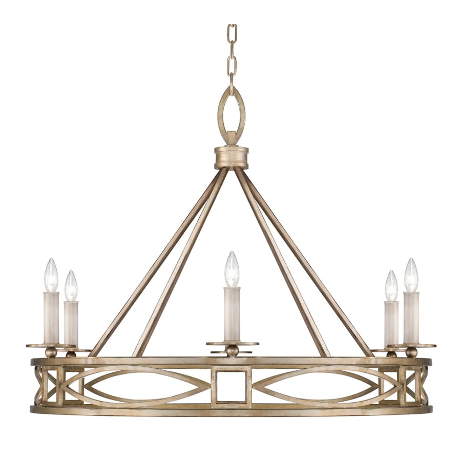 Fine Art Handcrafted Lighting Cienfuegos 6 Light 38" Wide Candle Style Chandelier