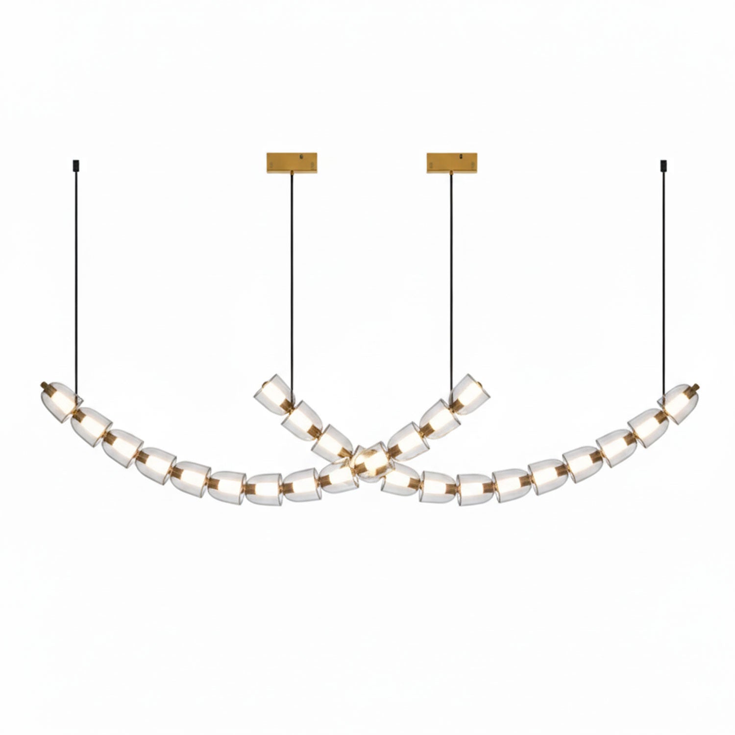 Gabriel Gold Chandelier