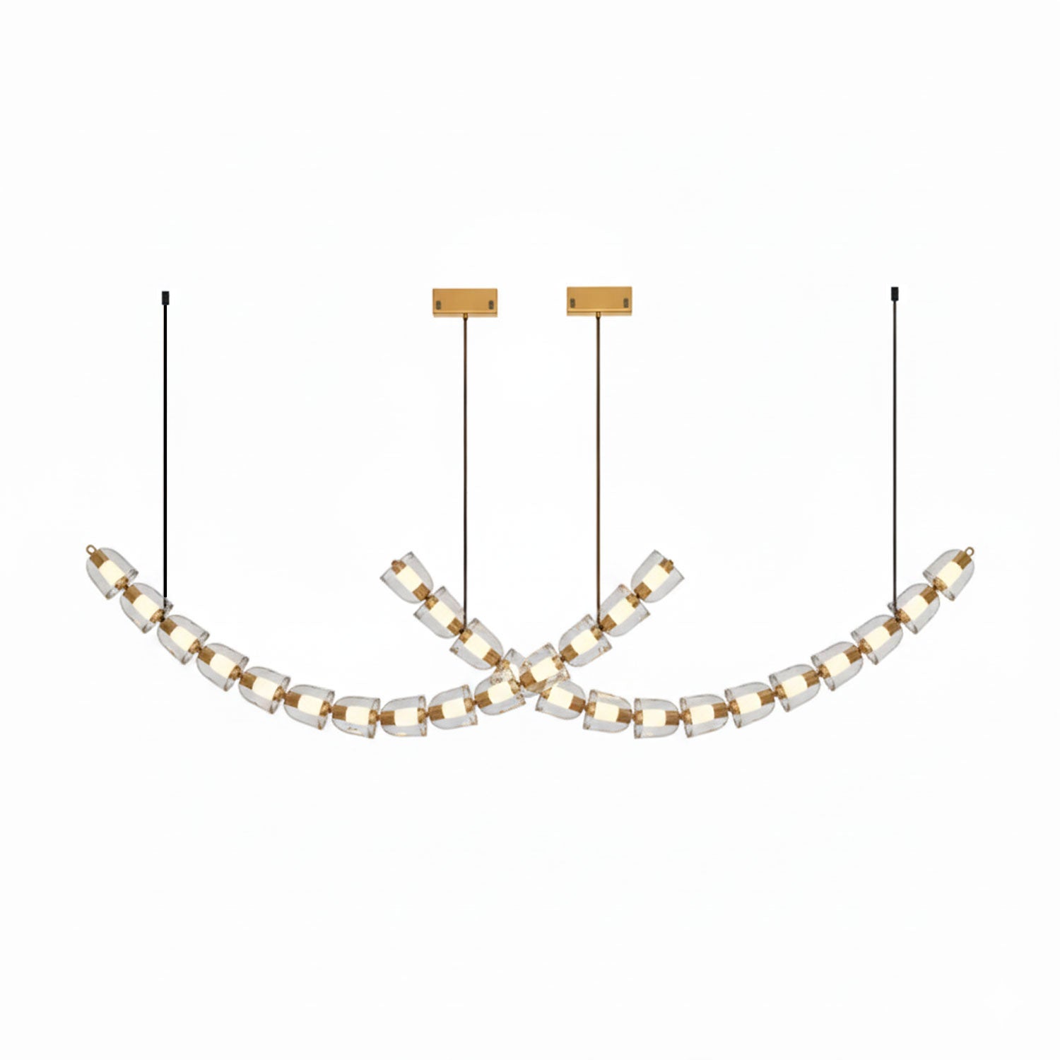 Gabriel Gold Chandelier