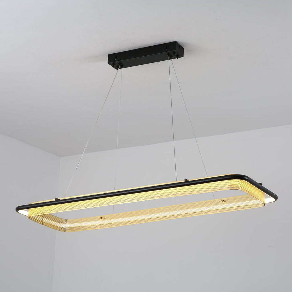Acrylic LED Round Chandelier