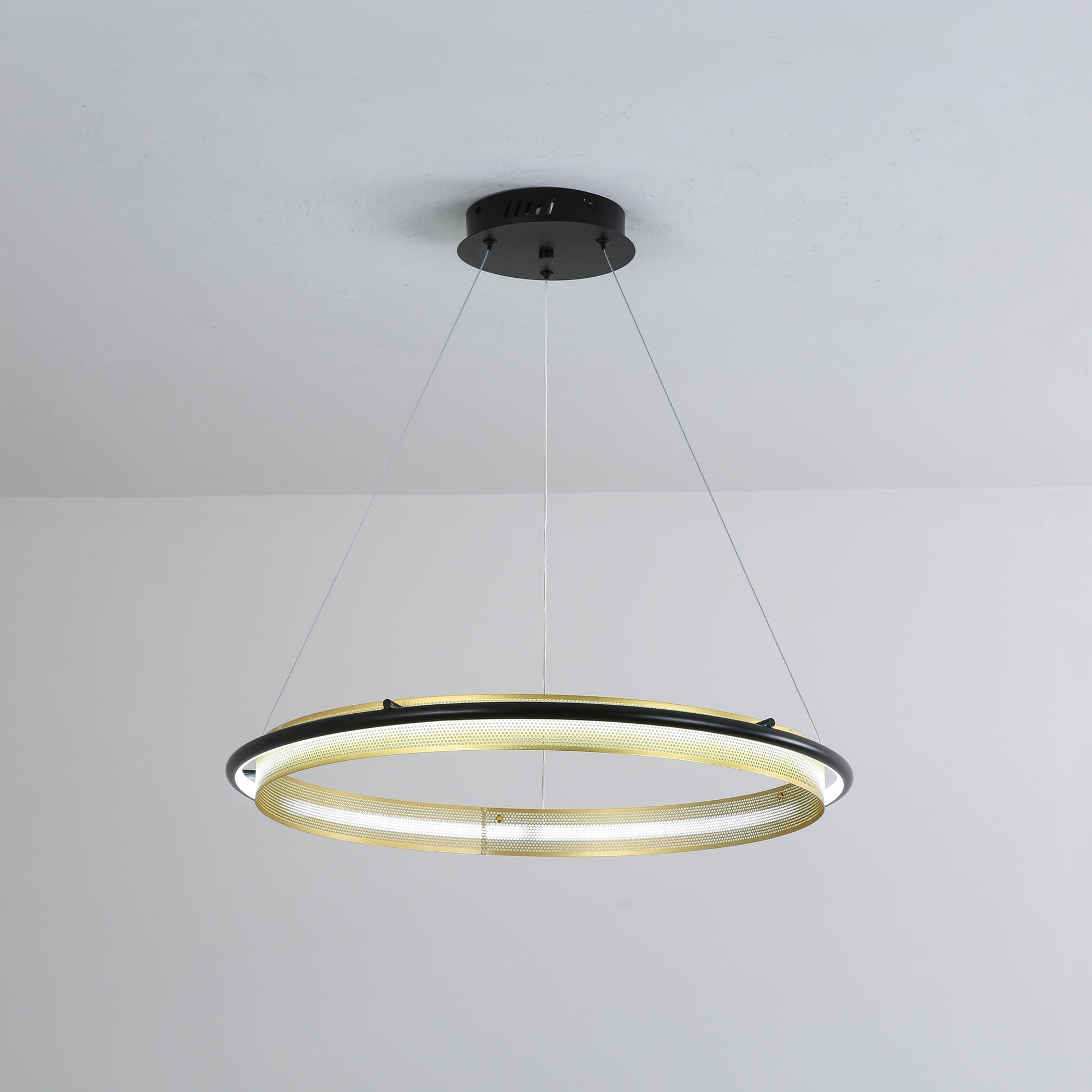 Acrylic LED Round Chandelier