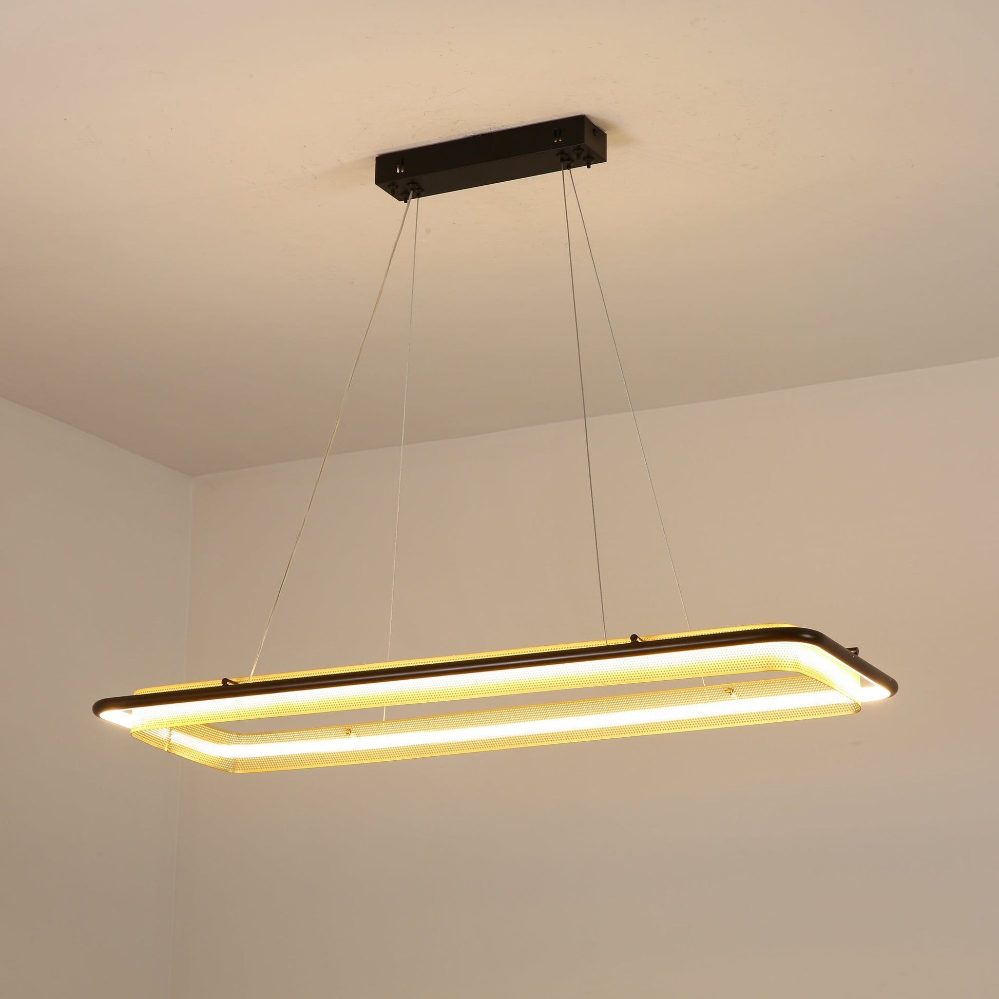 Acrylic LED Round Chandelier