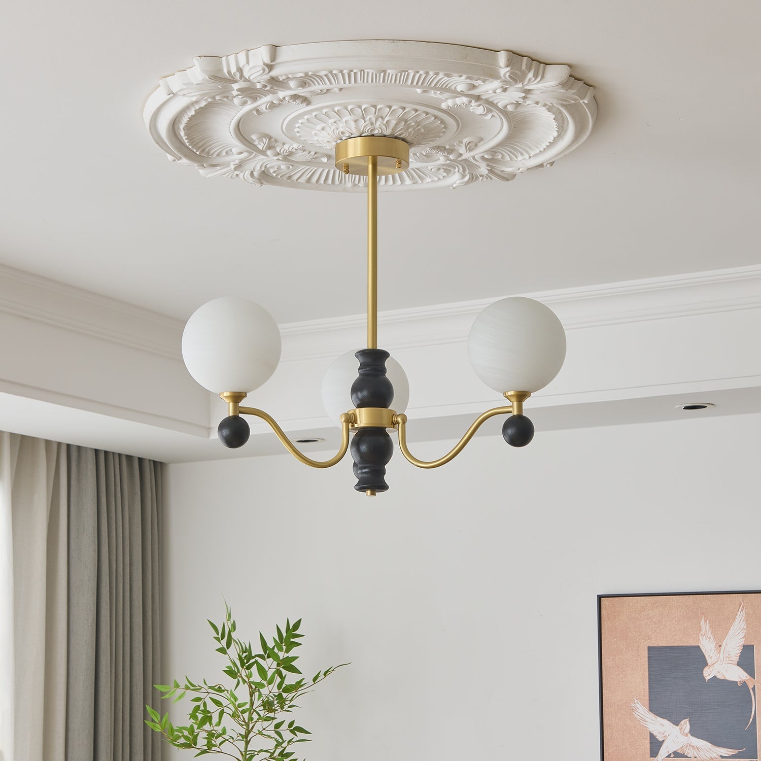 Aether Sphere Chandelier