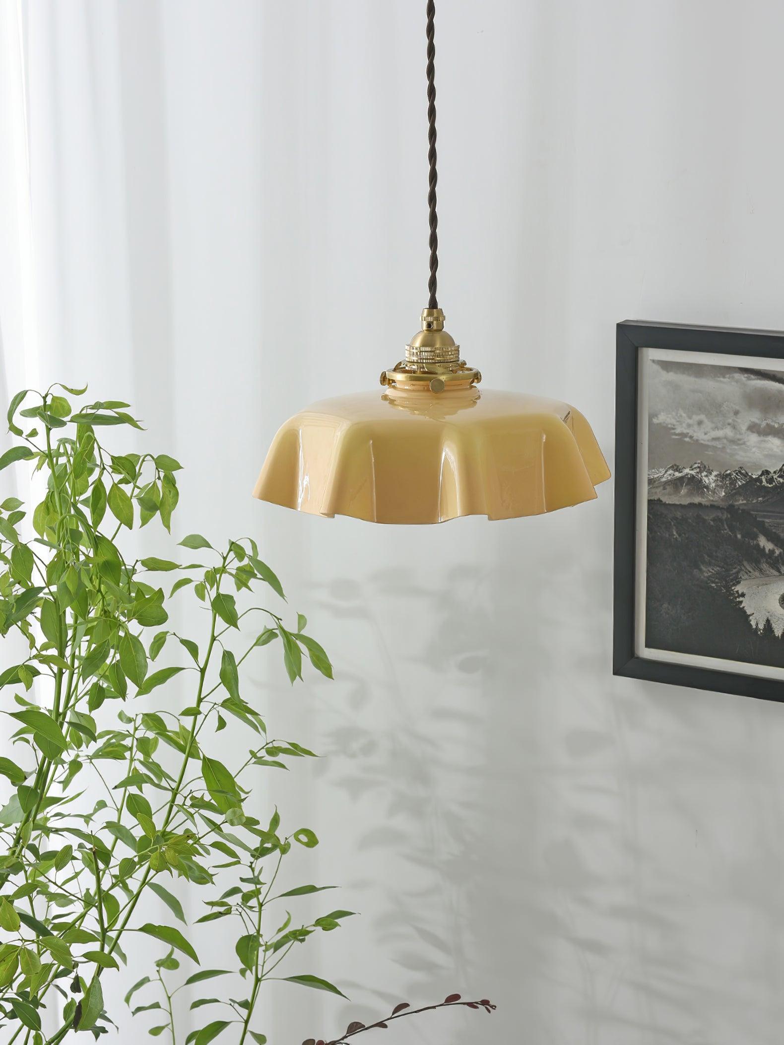 French Flower Droplight Pendant Light