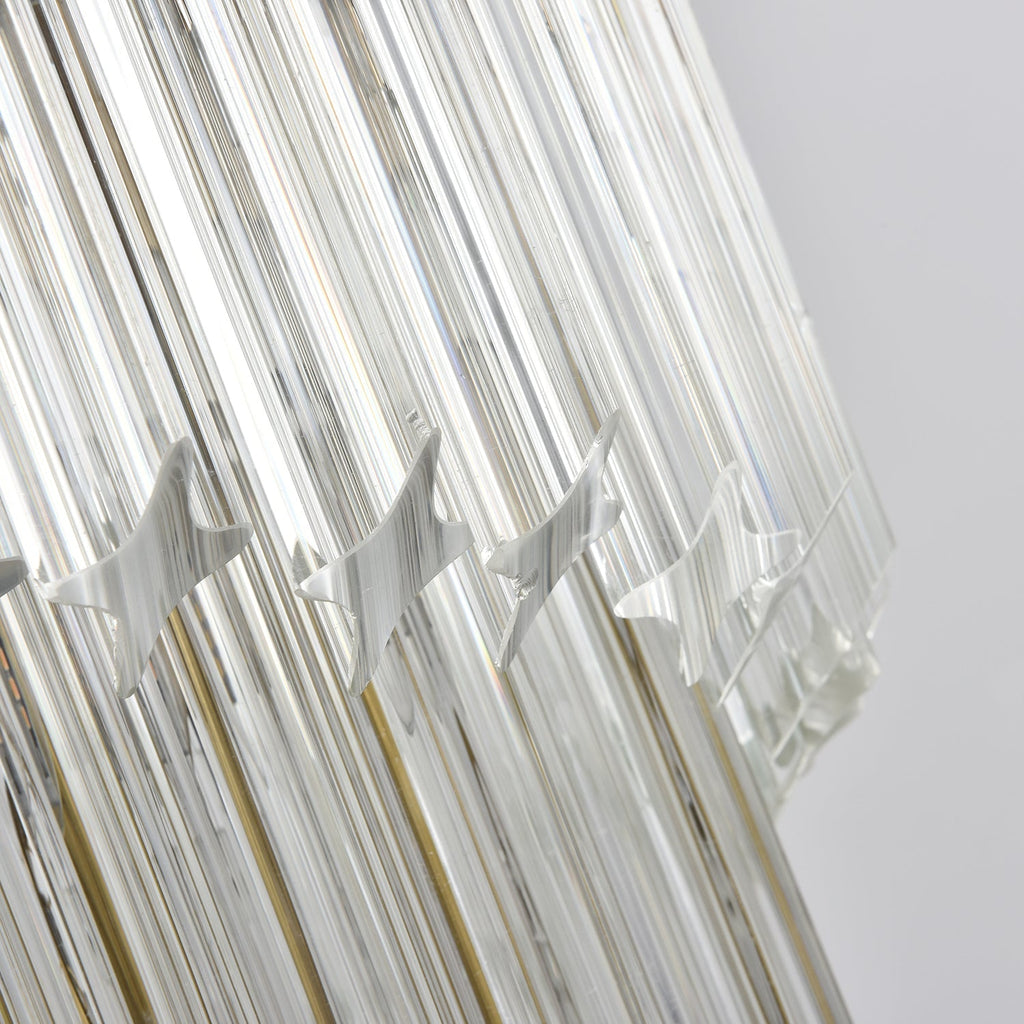 Cascada Spiral Clear Chandelier