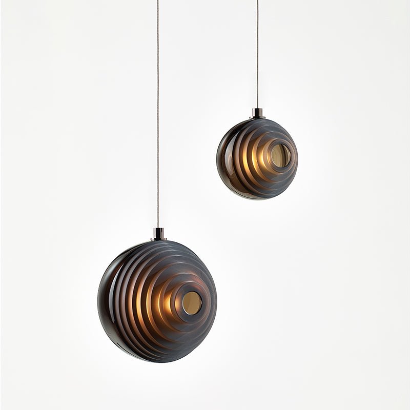 Cosmic Sphere Cascade Chandelier