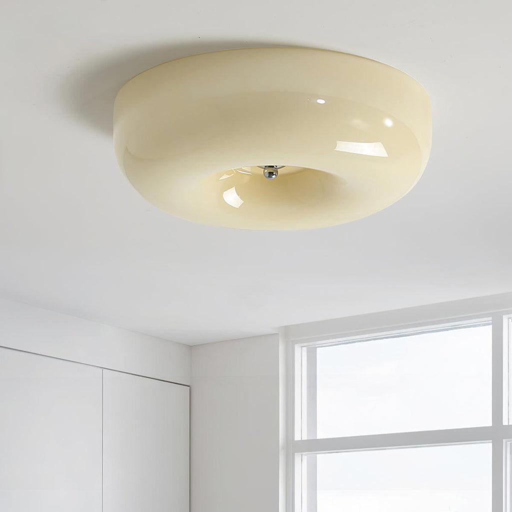 Swirl Glass Ceiling Lamp