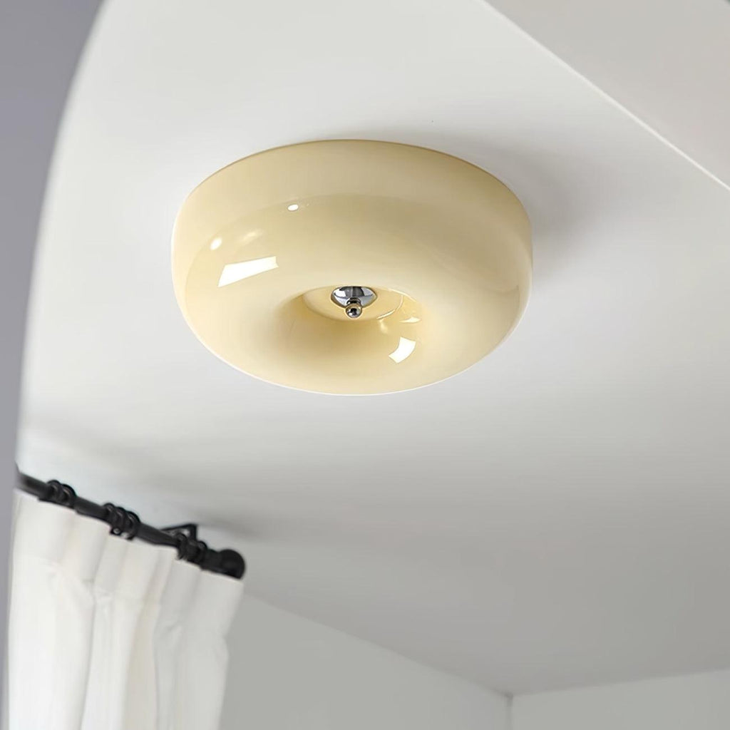 Swirl Glass Ceiling Lamp