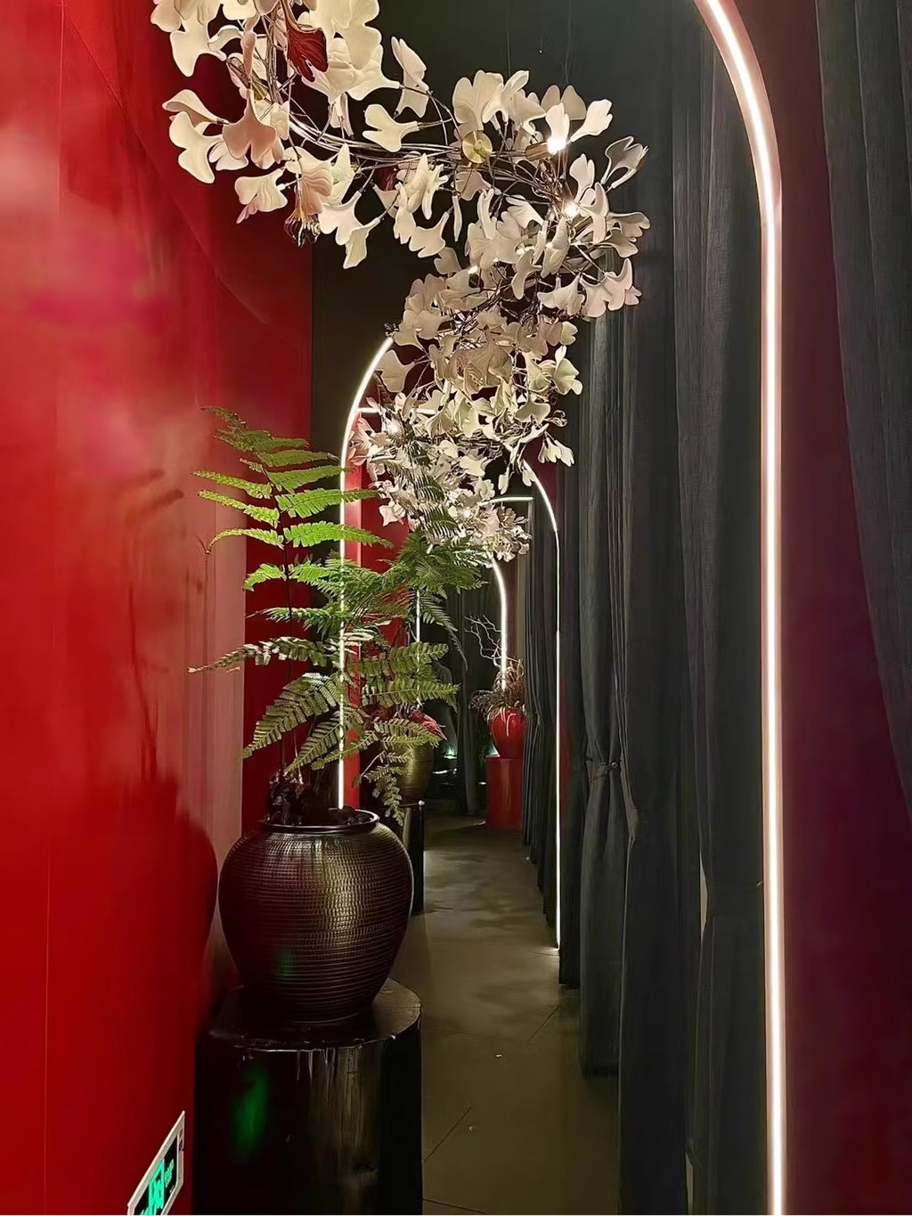 Gingko Leaves Crown Chandelier