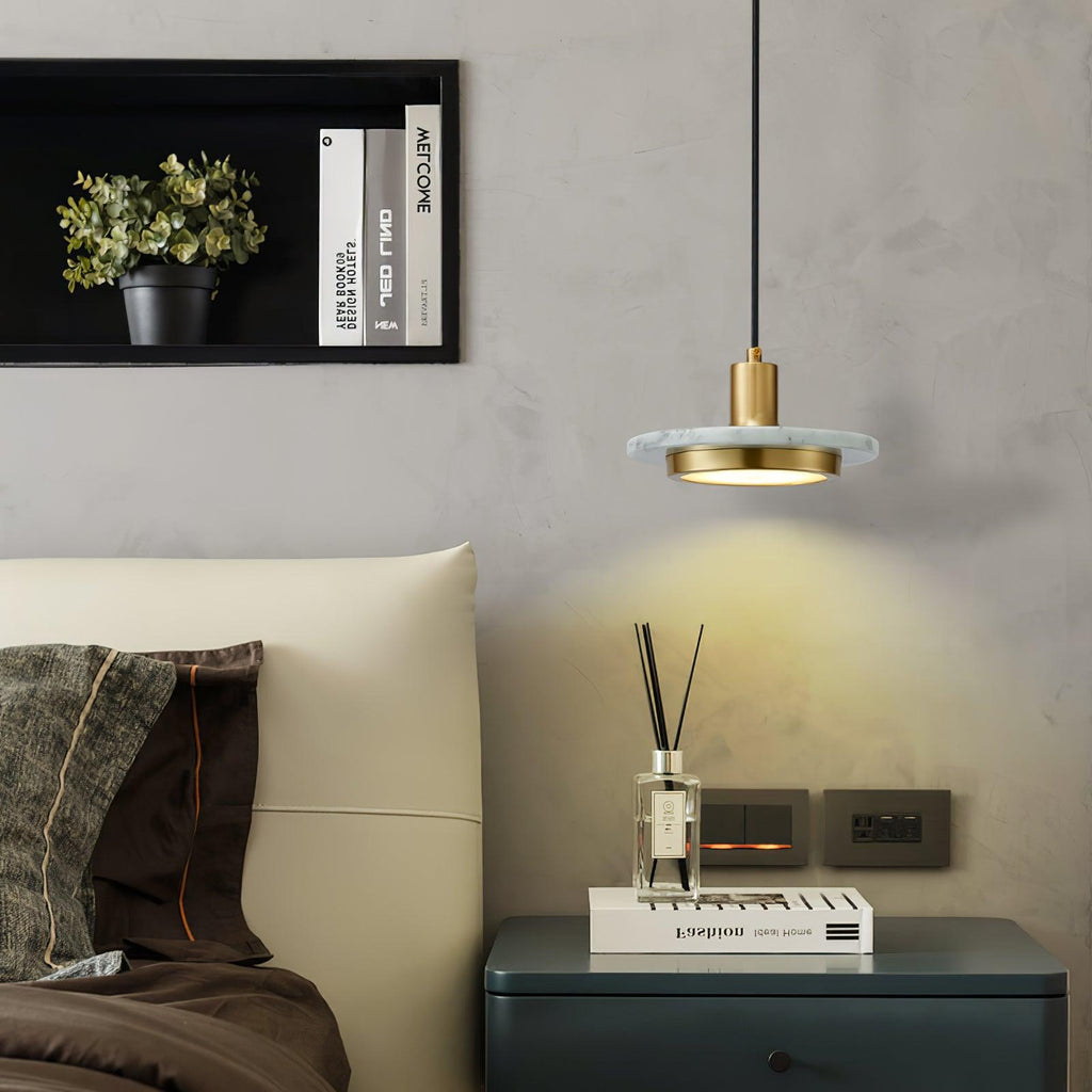 Double Circle Hanging light Pendant Light