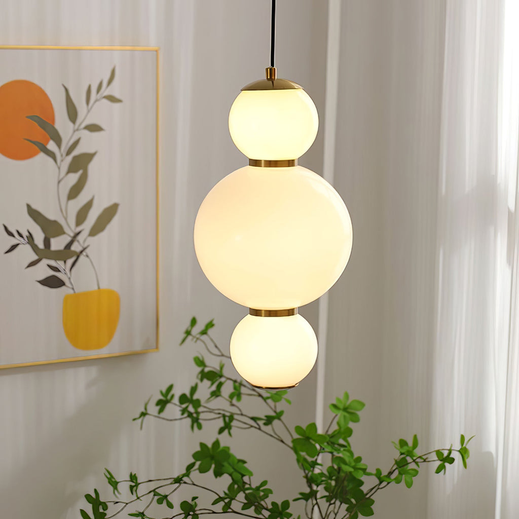 Double Globe Drop light Pendant Lamp