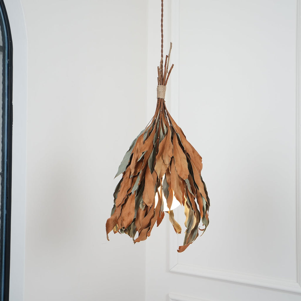 Dried Branch Leaf Houselight Pendant Lamp