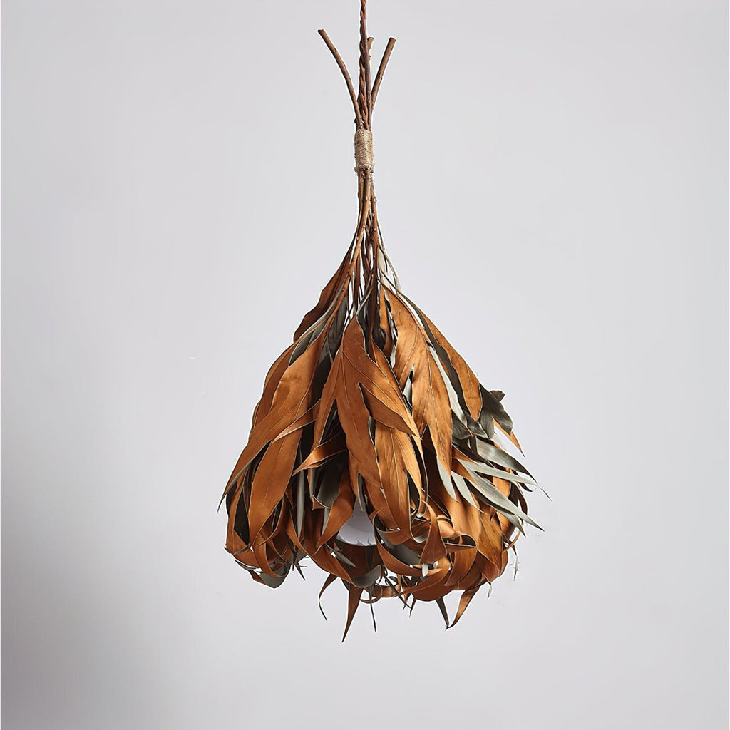 Dried Branch Leaf Houselight Pendant Lamp