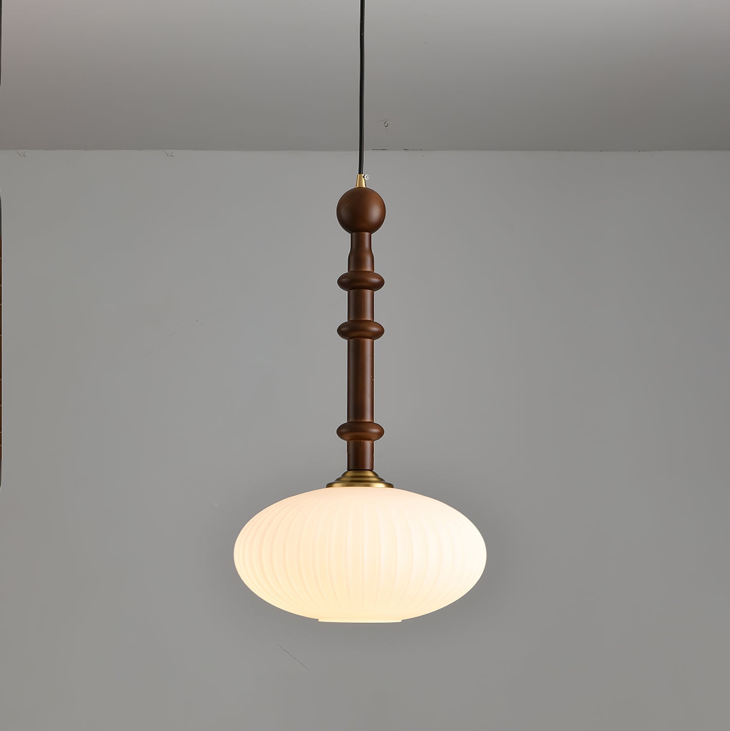 Edison Wood Ceiling light fitting Pendant Light