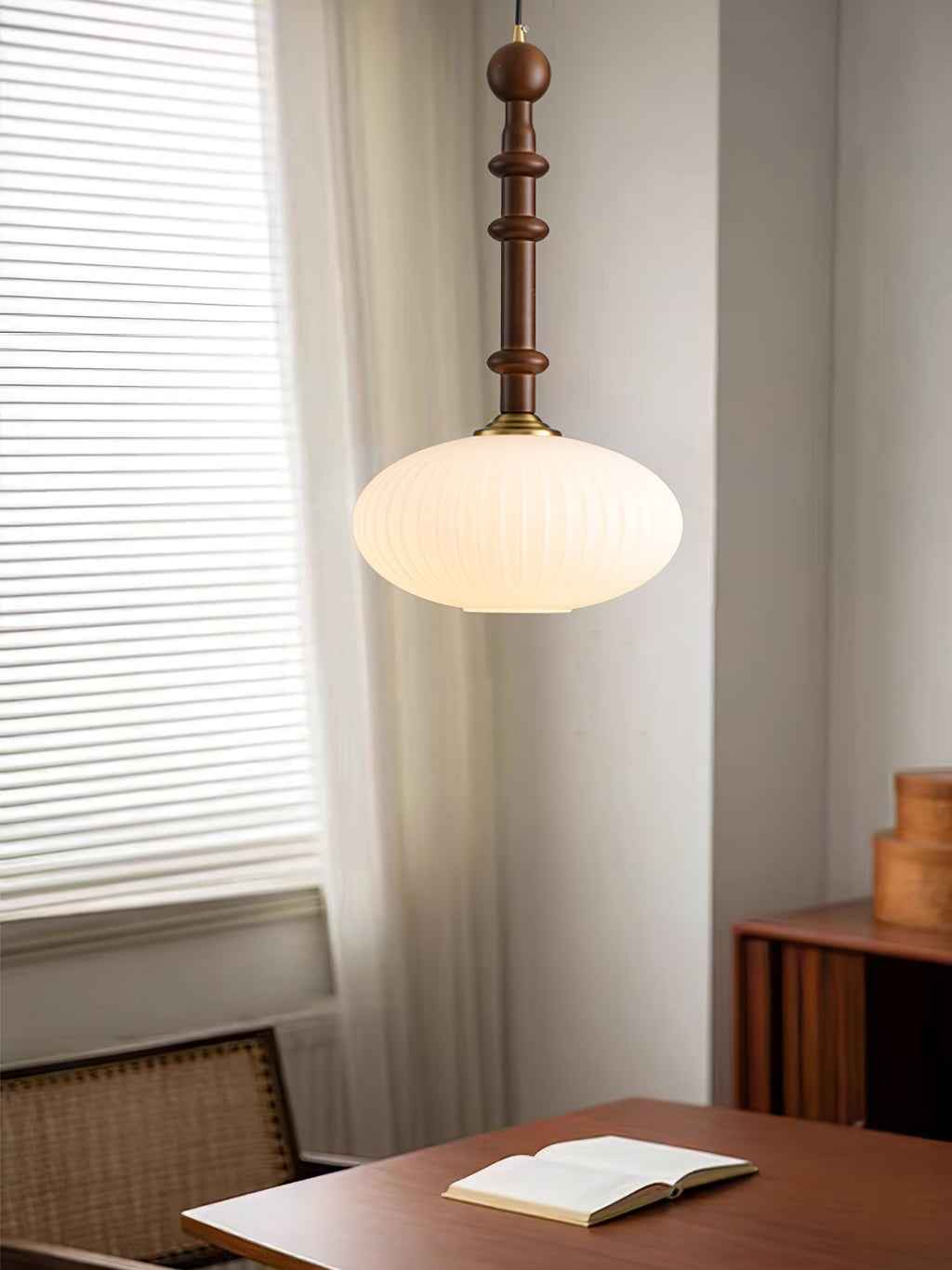 Edison Wood Ceiling light fitting Pendant Light