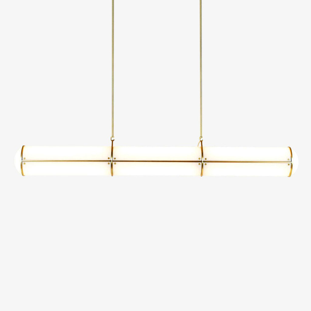 Cylindrical Endless Pendant Light