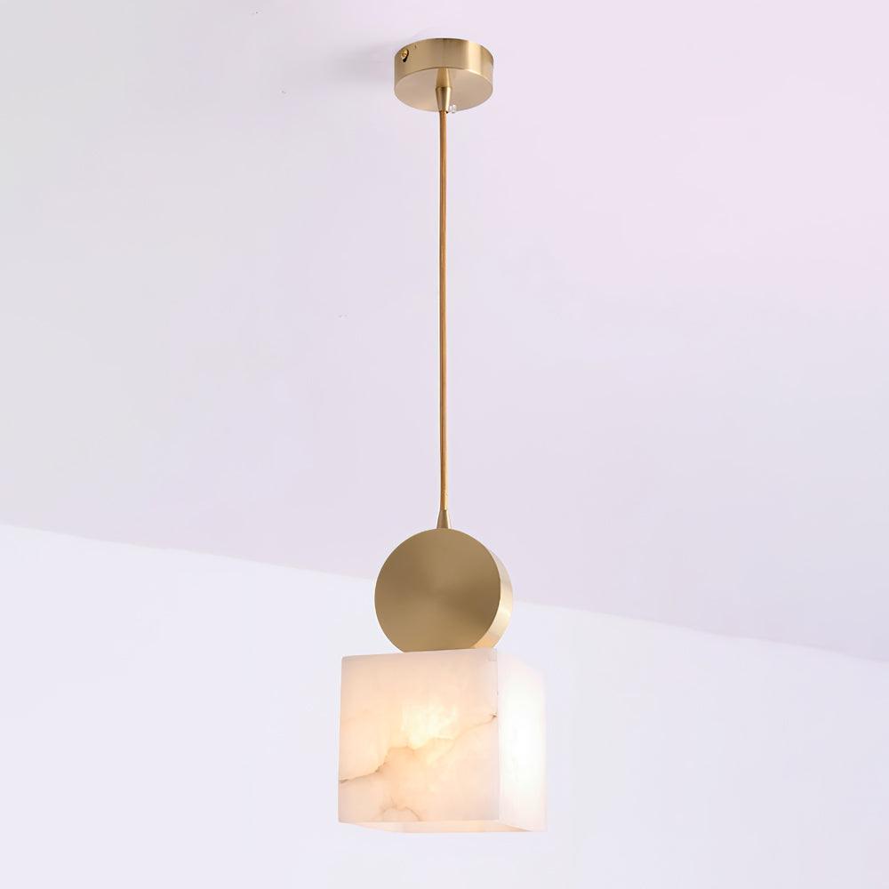 Etruscan Aabaster Droplight Pendant Light