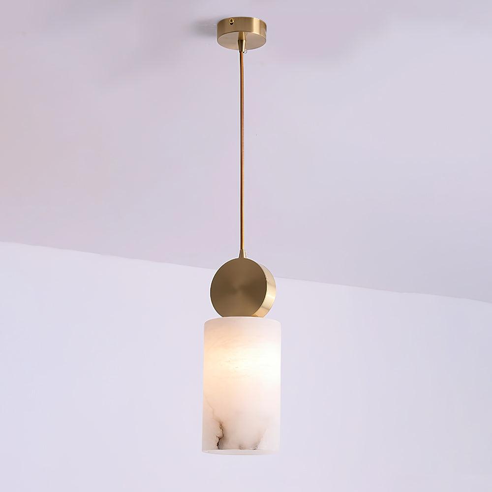 Etruscan Aabaster Droplight Pendant Light