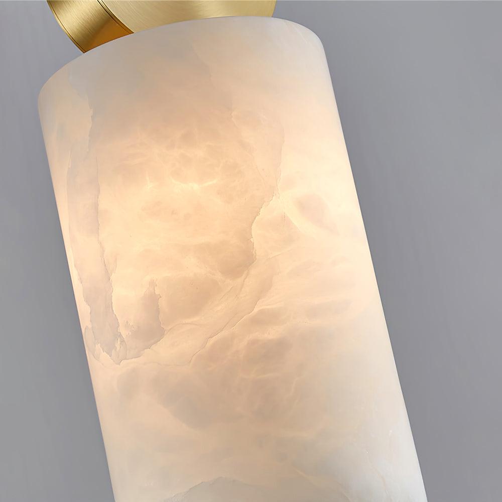 Etruscan Aabaster Droplight Pendant Light