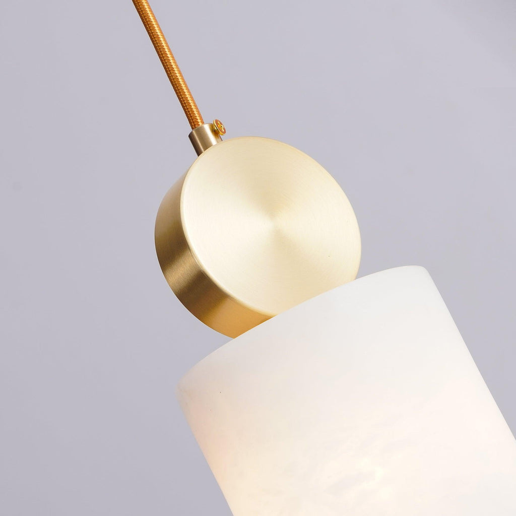 Etruscan Aabaster Droplight Pendant Light