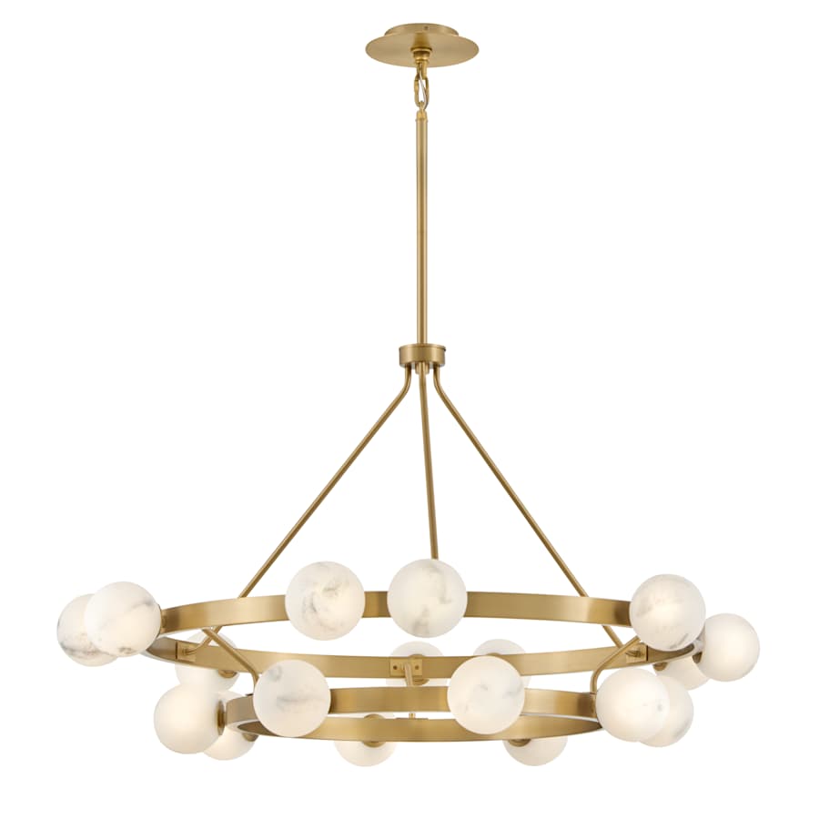 Fredrick Ramond Selene 18 Light 48" Wide Ring Chandelier