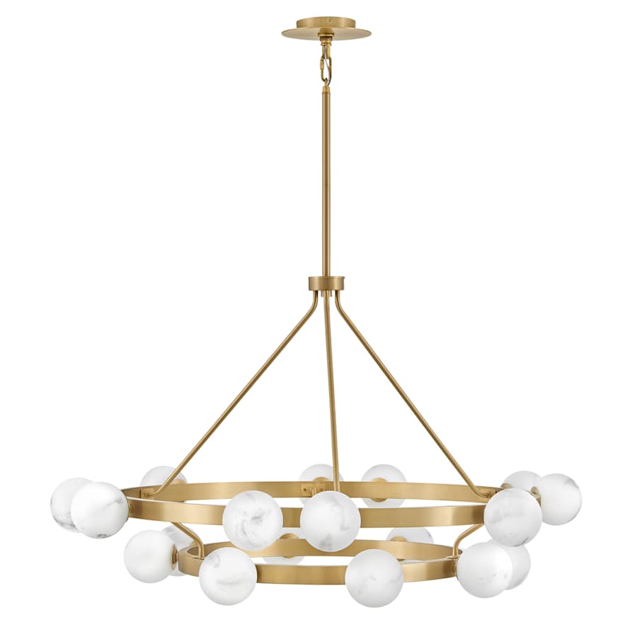 Fredrick Ramond Selene 18 Light 48" Wide Ring Chandelier