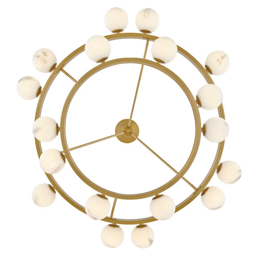 Fredrick Ramond Selene 18 Light 48" Wide Ring Chandelier