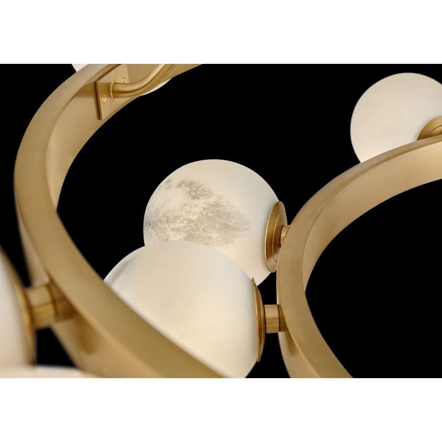 Fredrick Ramond Selene 18 Light 48" Wide Ring Chandelier
