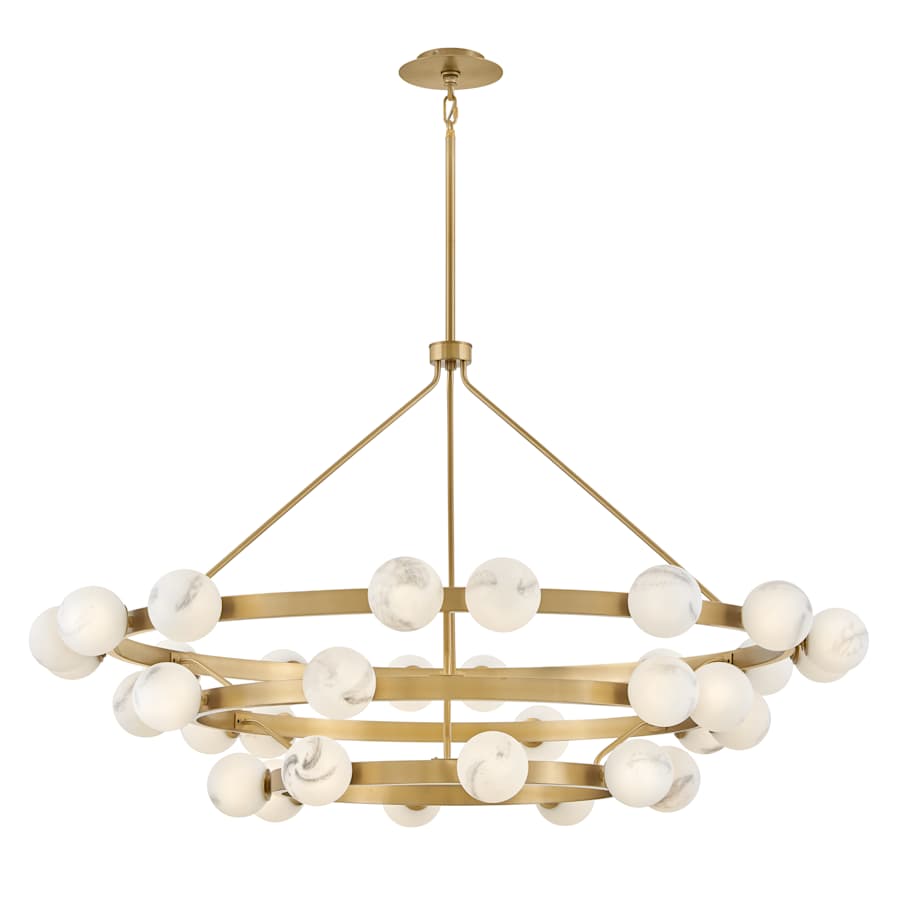 Fredrick Ramond Selene 36 Light 60" Wide Ring Chandelier