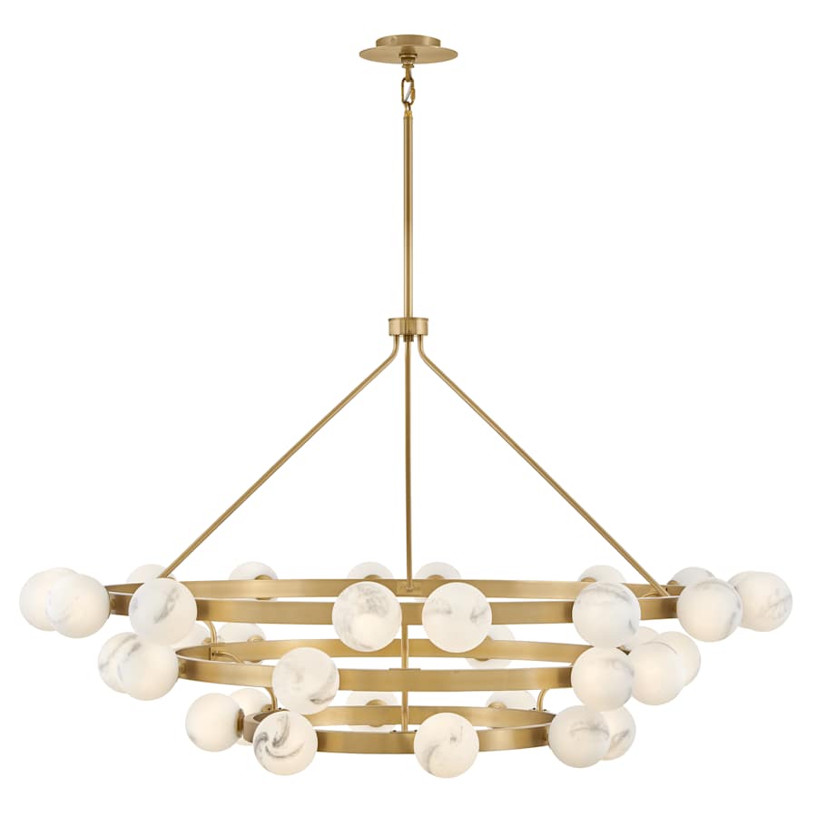 Fredrick Ramond Selene 36 Light 60" Wide Ring Chandelier