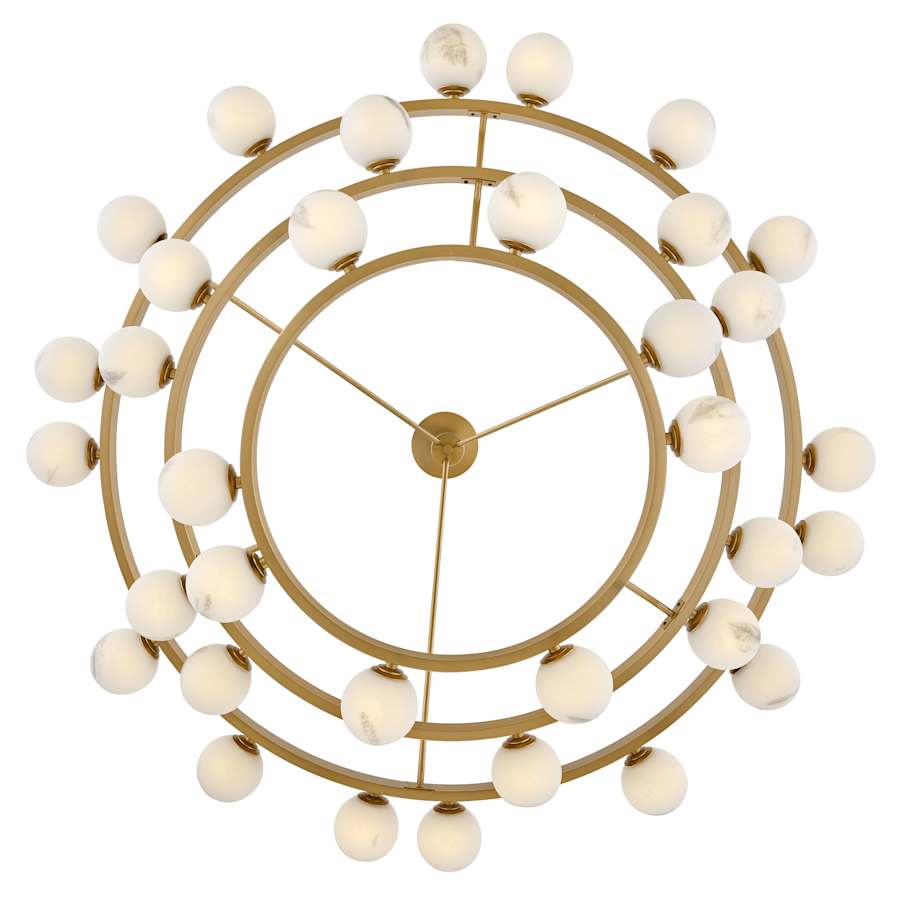 Fredrick Ramond Selene 36 Light 60" Wide Ring Chandelier