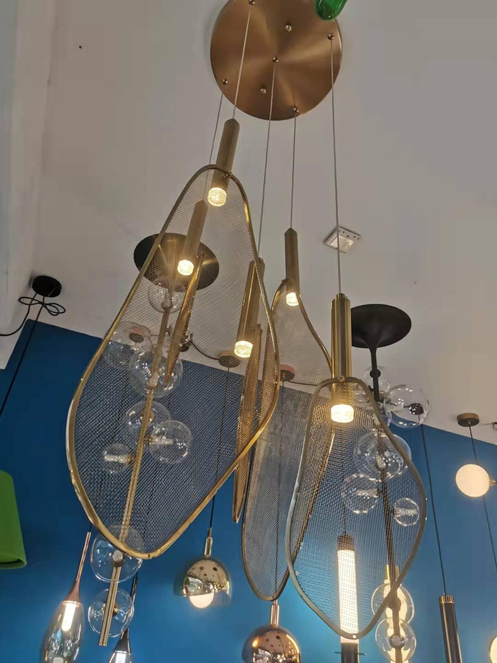 Fan Shape Ceiling light fitting Pendant Light