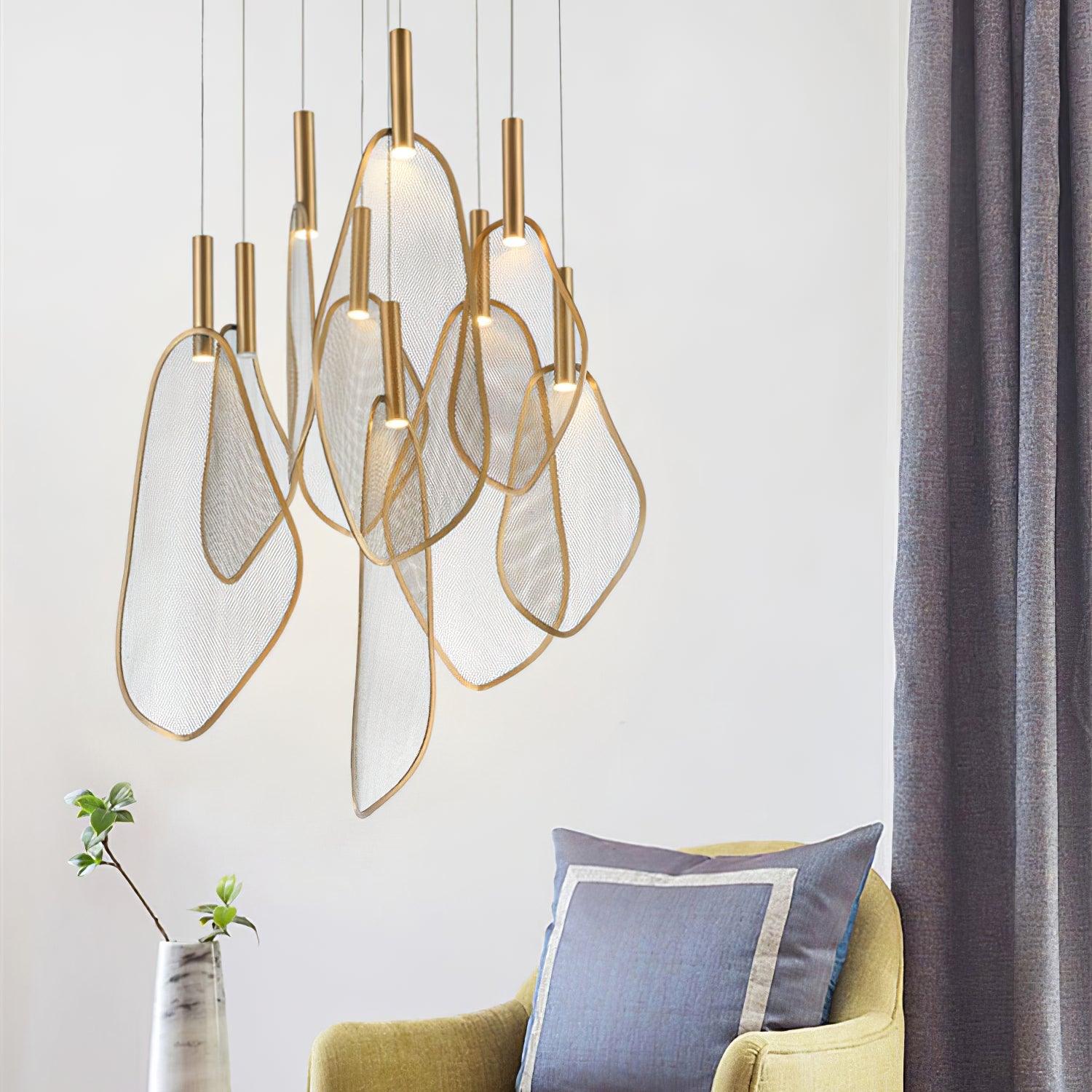 Fan Shape Ceiling light fitting Pendant Light