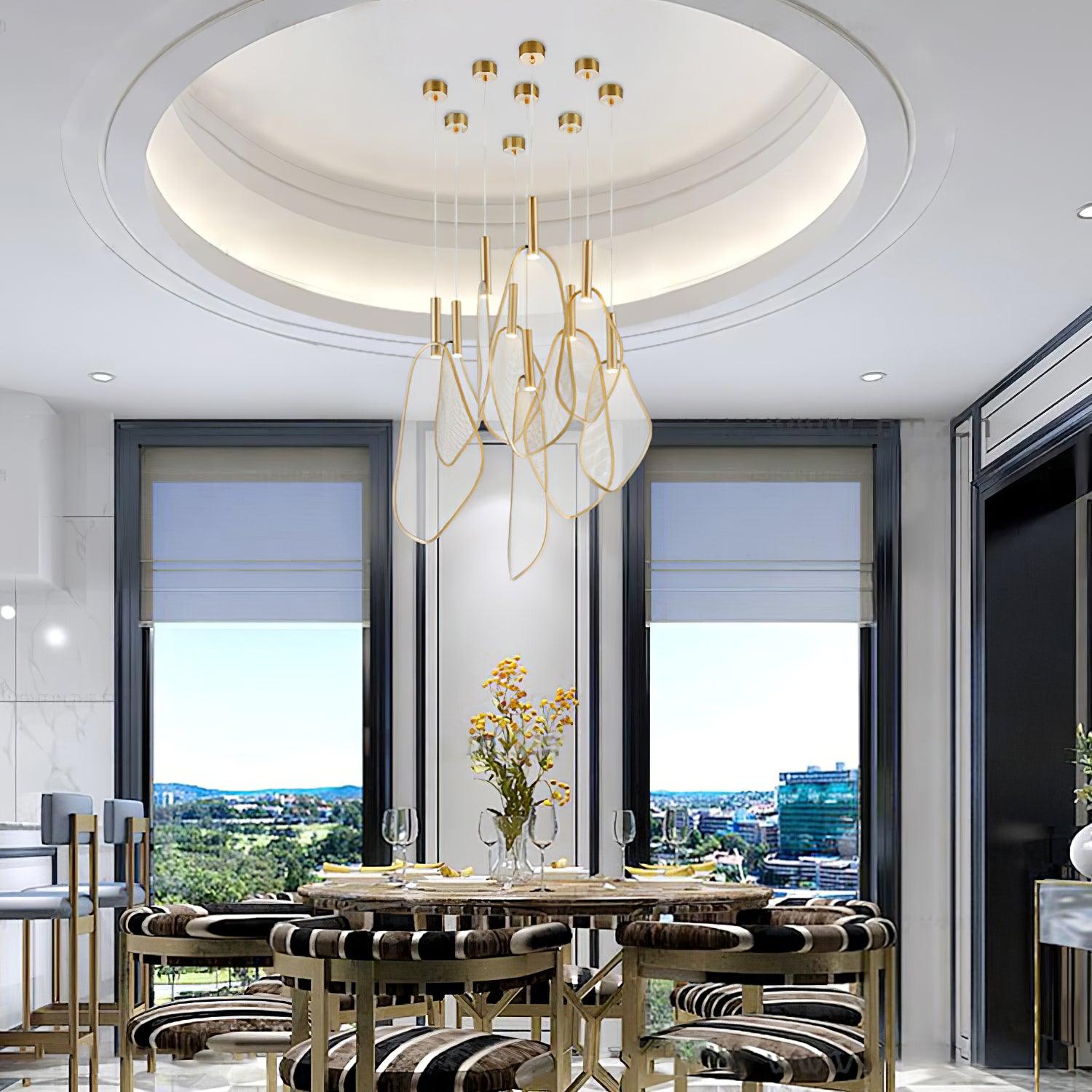 Fan Shape Ceiling light fitting Pendant Light