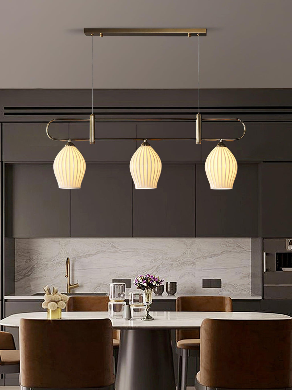 Fin Droplight Pendant Light