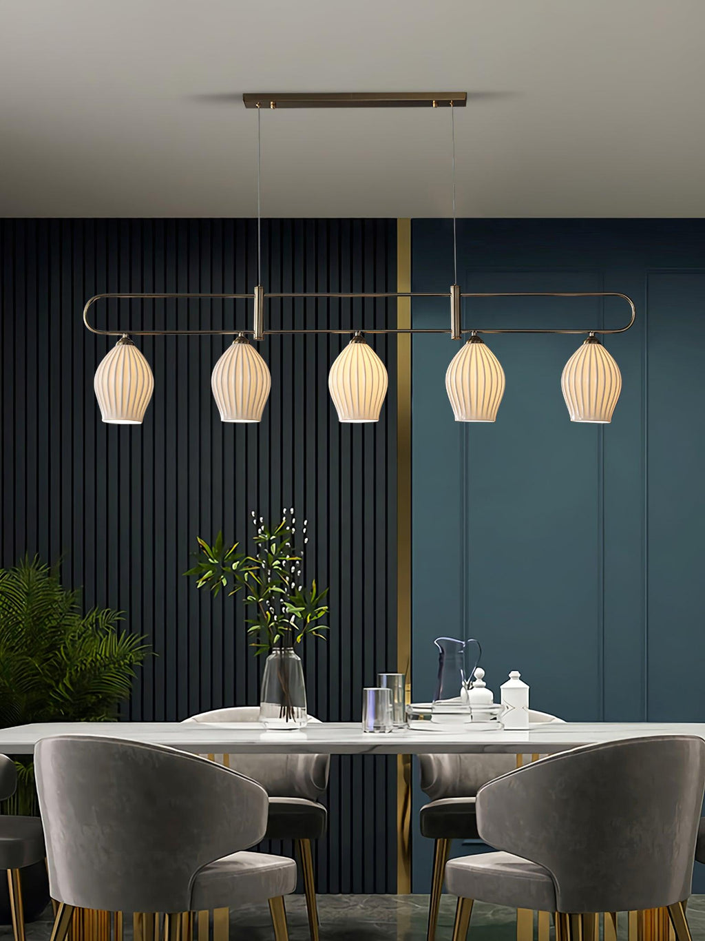 Fin Droplight Pendant Light