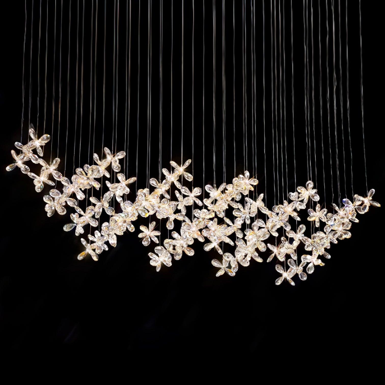 Floating Butterfly Electrolier Chandelier