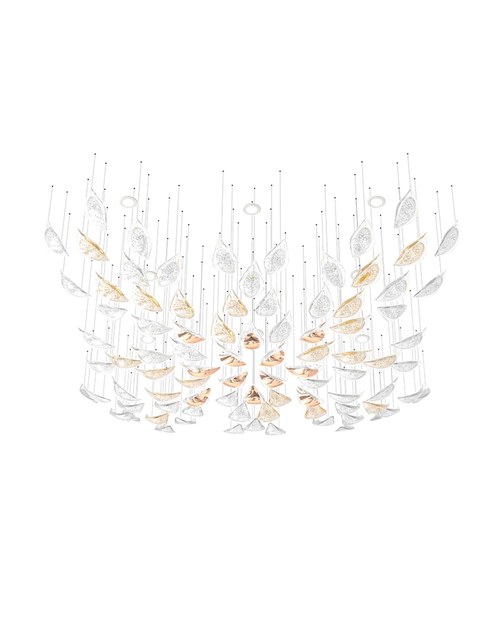 Floating Leaves Ceiling fixture Chandelier