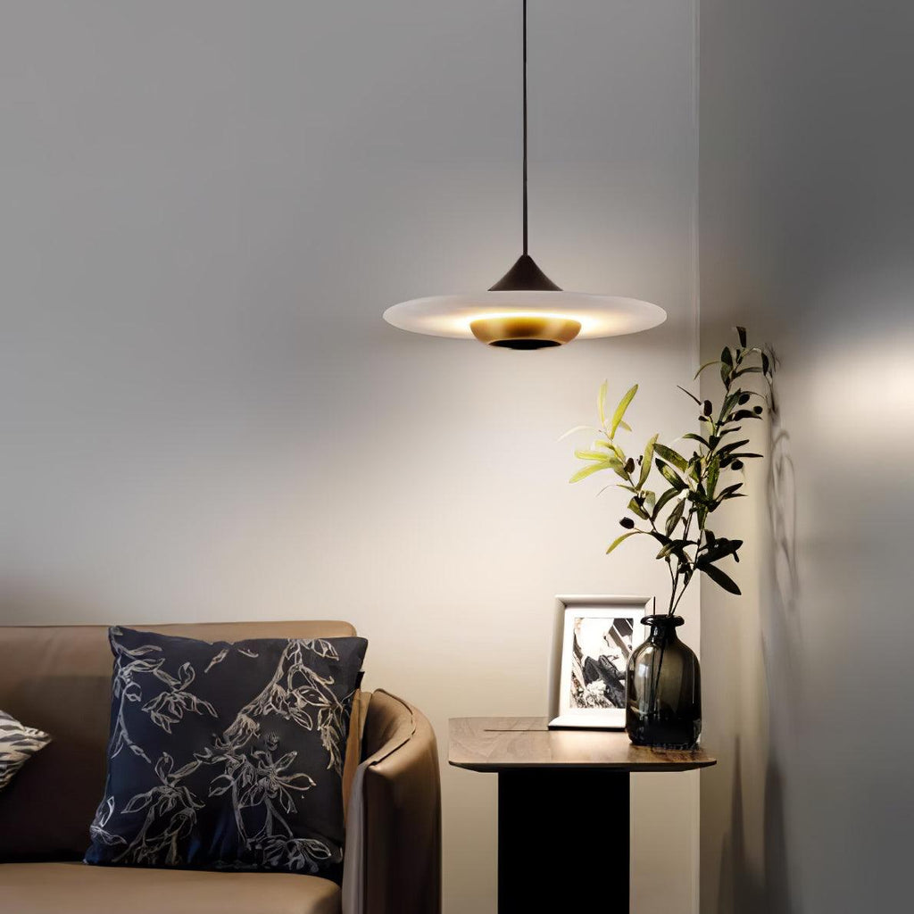 Flying Saucer Marble Houselight Pendant Lamp