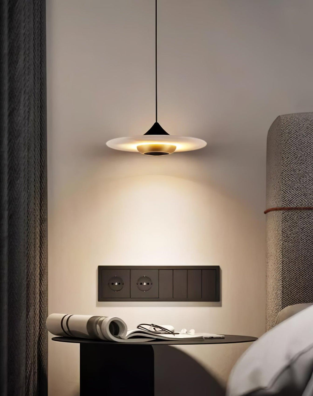 Flying Saucer Marble Houselight Pendant Lamp