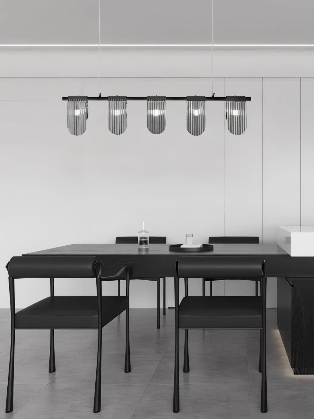 Folioles Brass Pendant light Chandelier