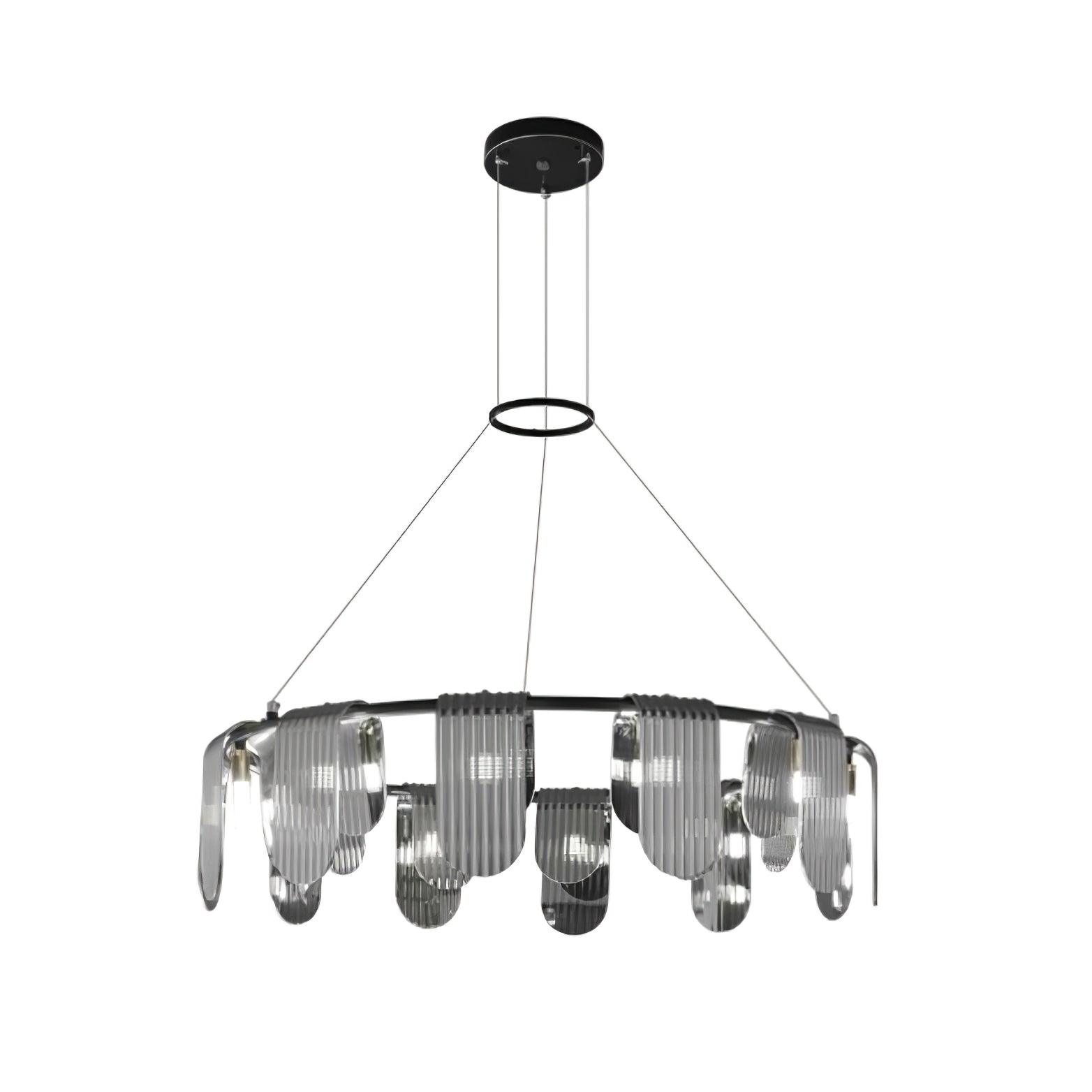 Folioles Brass Pendant light Chandelier
