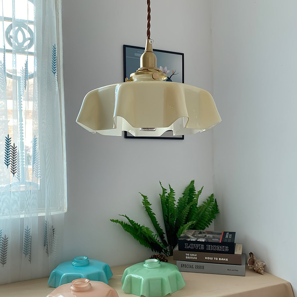 French Flower Droplight Pendant Light